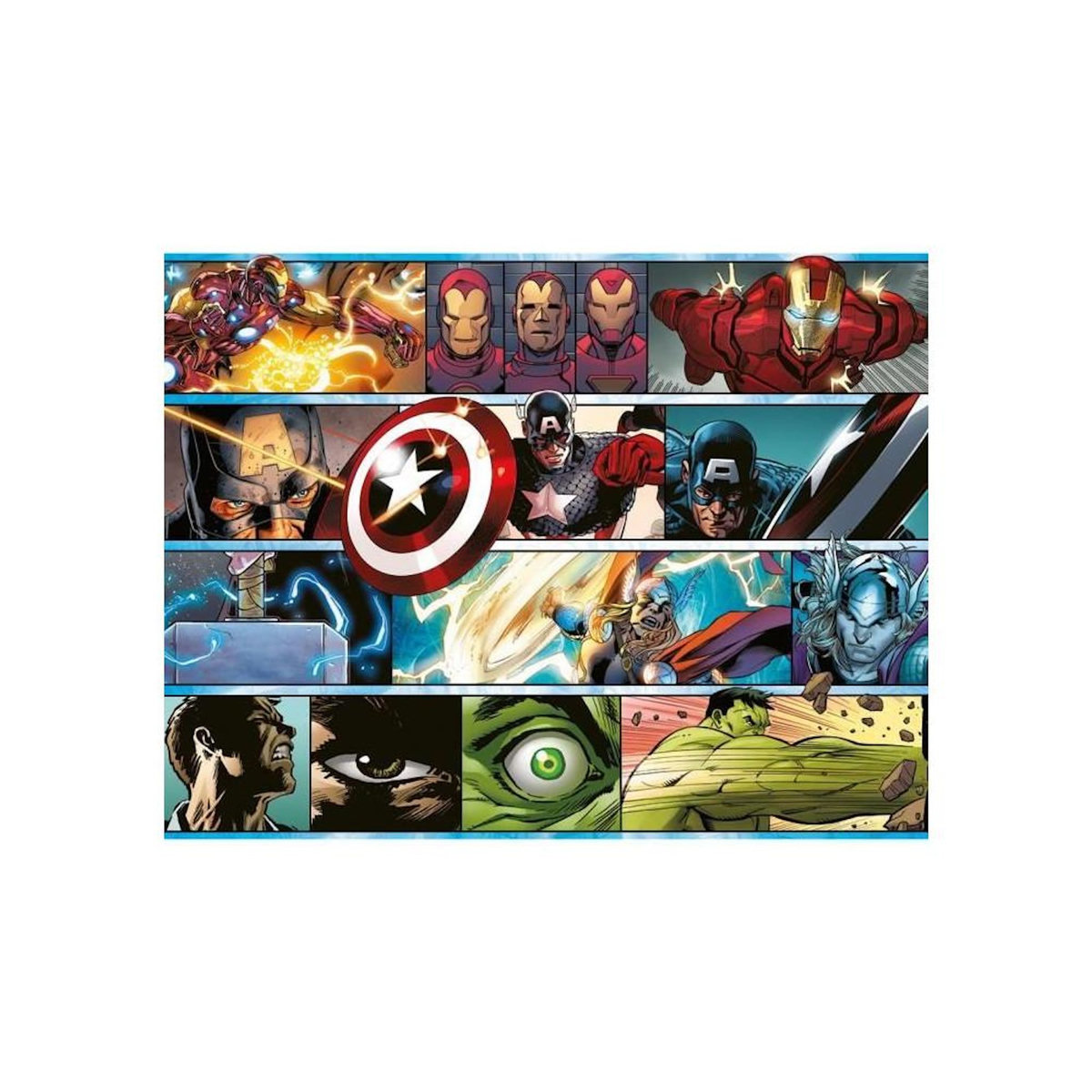 RAVENSBURGER Puzzle 2000 pièces La Force des Avengers – Marvel – Adulte & Enfant – Haute qualité