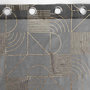Voir la diapositive 3 : Paris Prix Rideau Voilage à Œillets  Lineor  140x240cm Anthracite