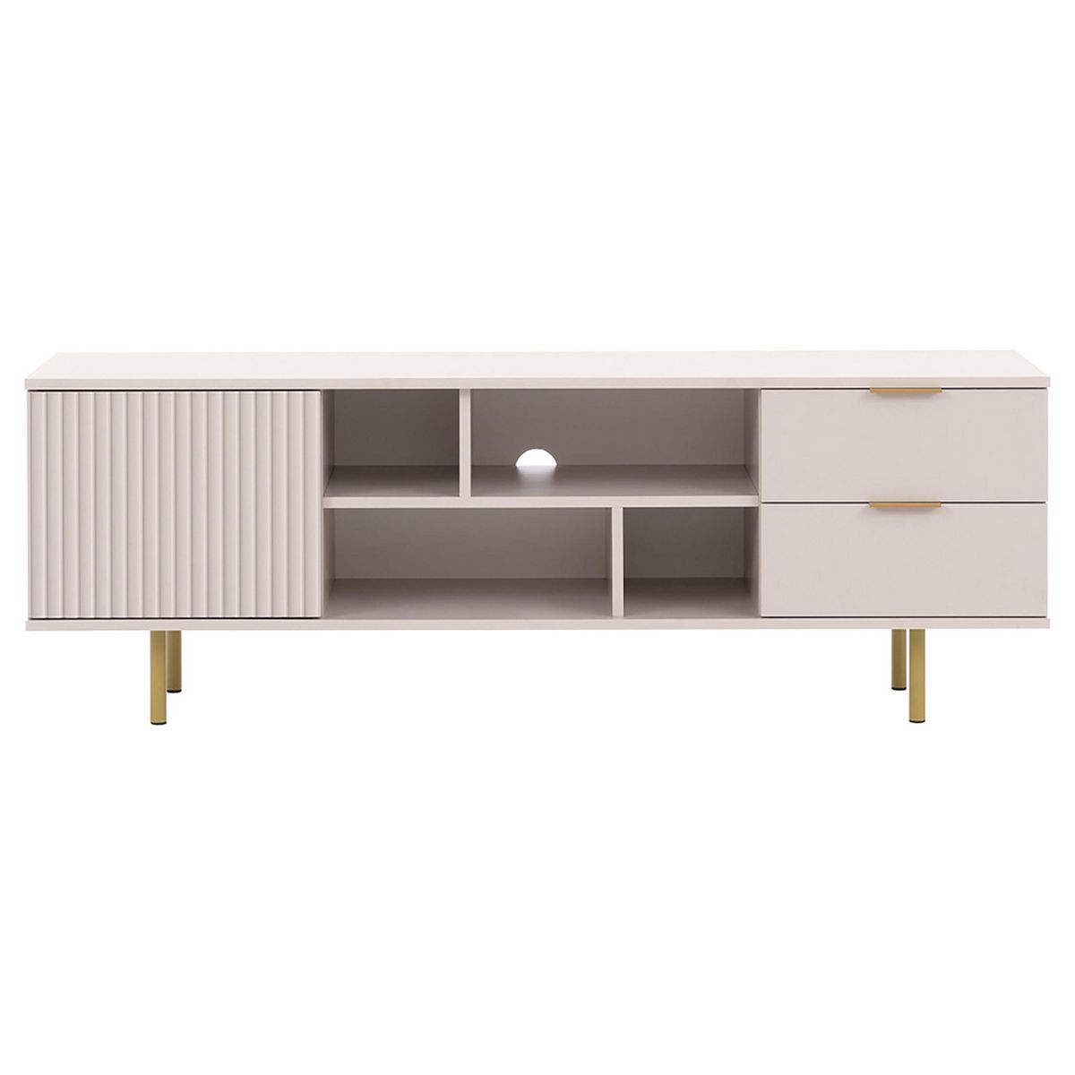 BEST MOBILIER Monica - meuble tv - beige - 150 cm