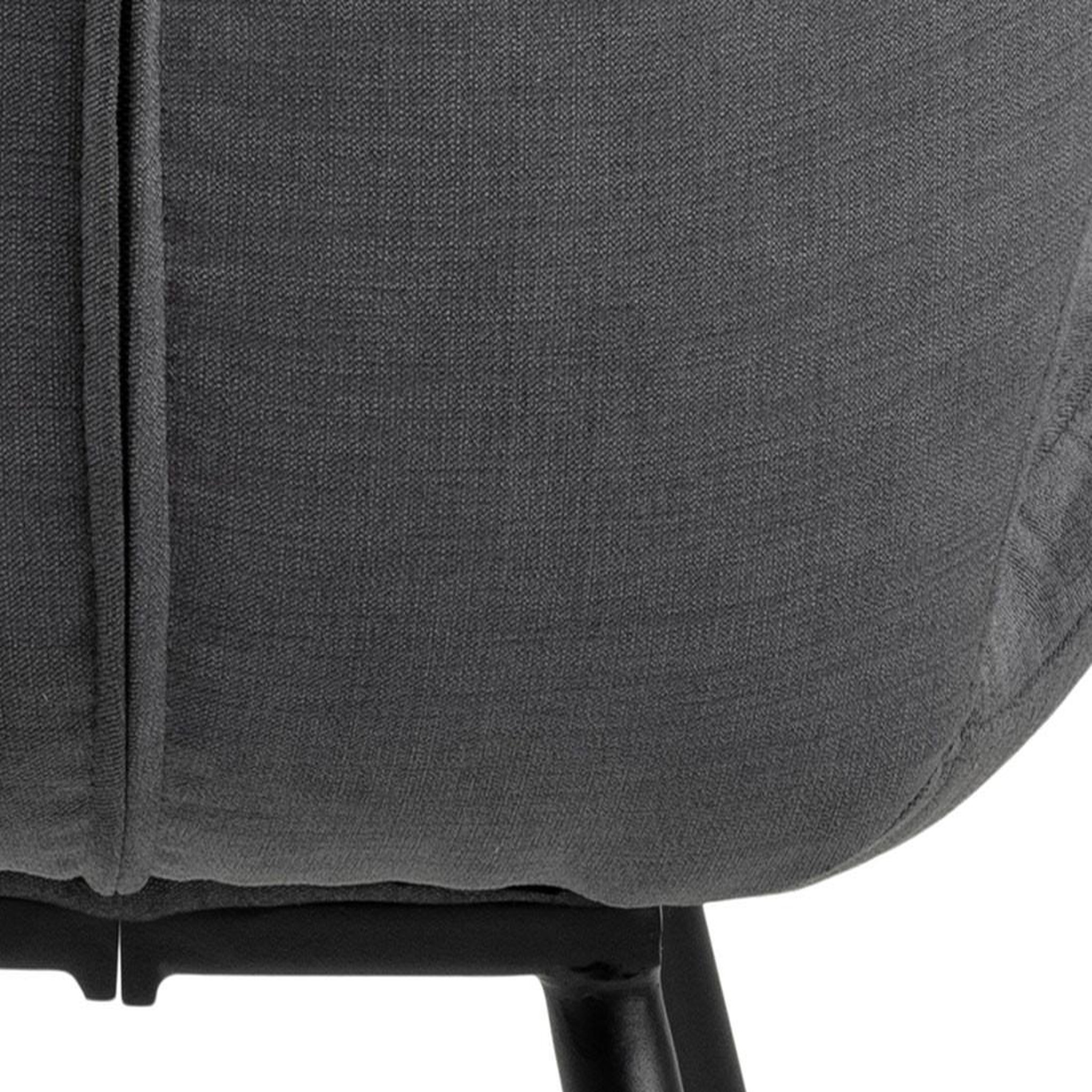 Voir la diapositive 6 : LISA DESIGN Manilla - lot de 2 chaises - en tissu microfibre - pieds en métal