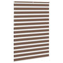 Voir la diapositive 4 : VIDAXL Store zebre marron 155x230cm largeur du tissu 150,9cm polyester
