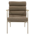 HESPERIDE Salon de jardin en alu Solani Argile - 4 places - Hespéride