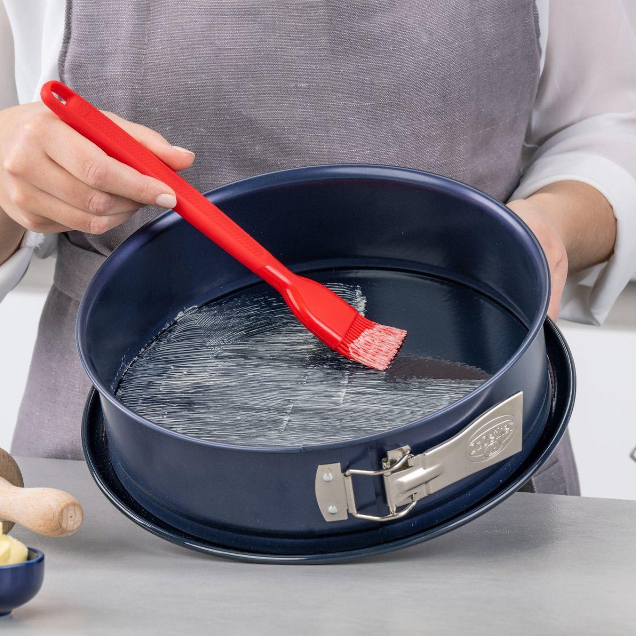 Voir la diapositive 6 : DR.OETKER Ensemble de 2 moules à manqué à charnière 26 cm dr.oetker back liebe