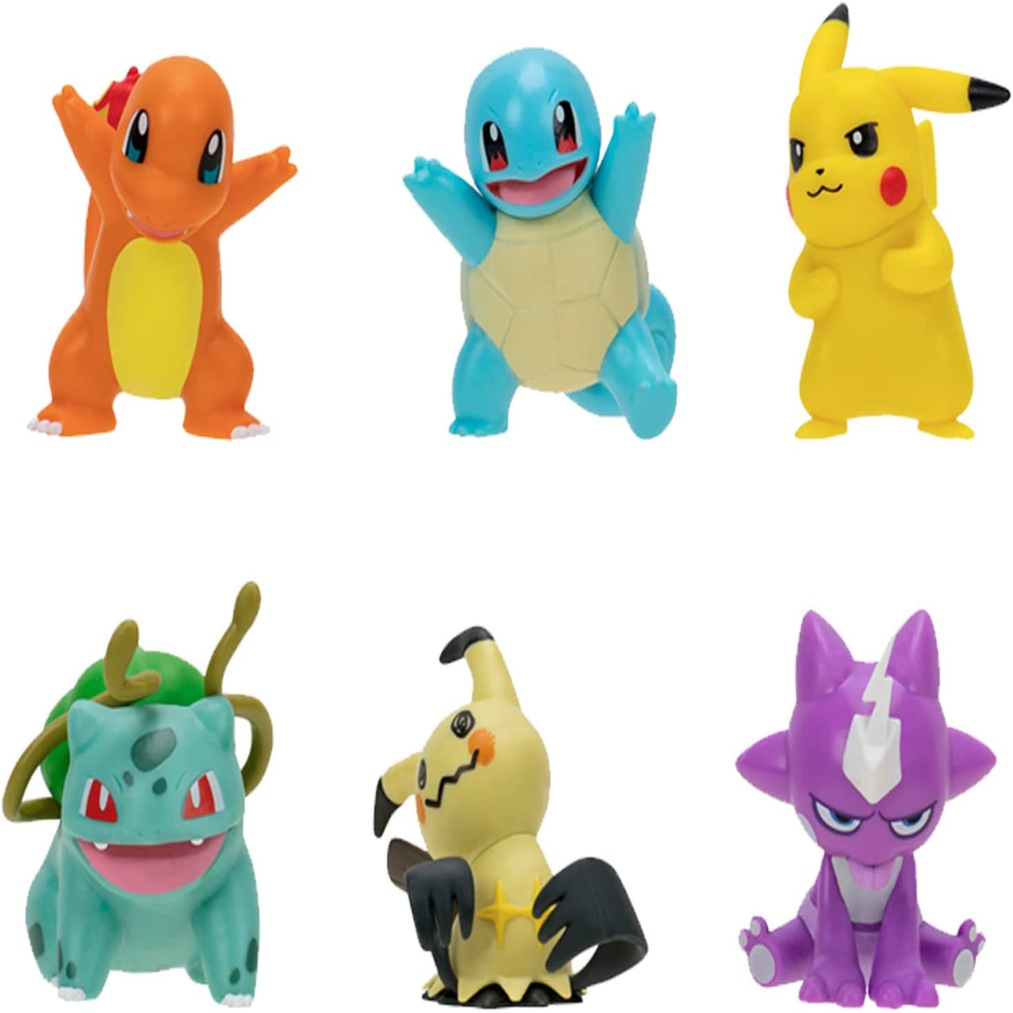 Voir la diapositive 1 : BANDAI Pack de 6 figurines Pokémon Collection n°3