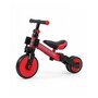 MILLY MALLY Ride On - Vélo 3en1 Optimus Rouge