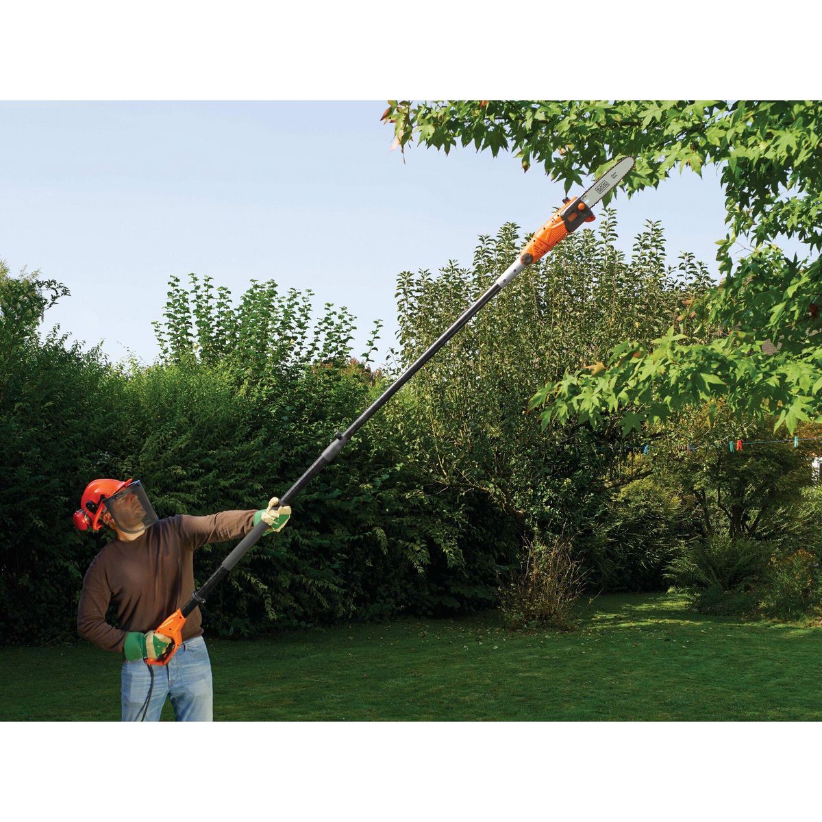 Black & Decker Elagueur sur perche 25 cm - 800 W 