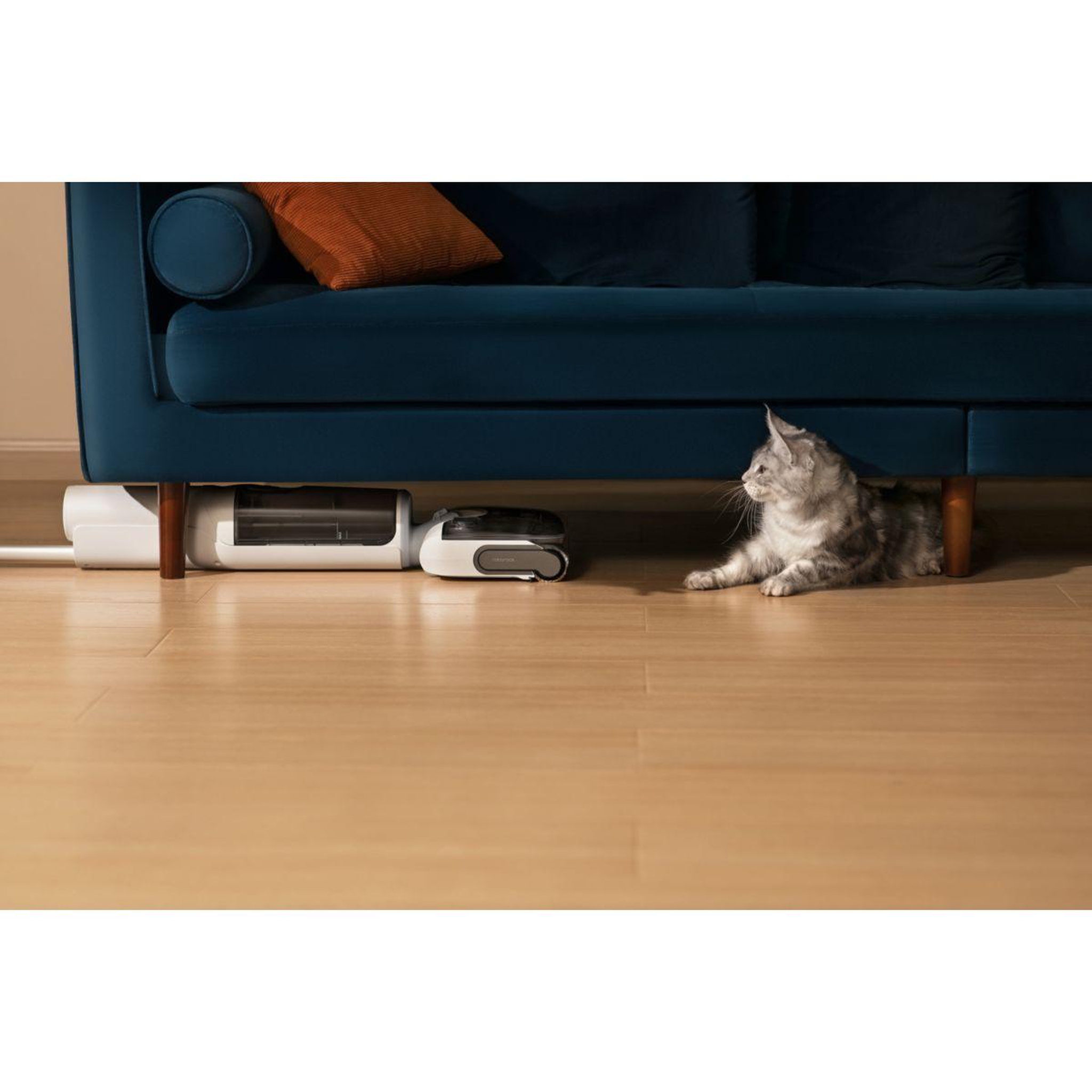 Voir la diapositive 3 : ROBOROCK Aspirateur laveur F25 RT White FR