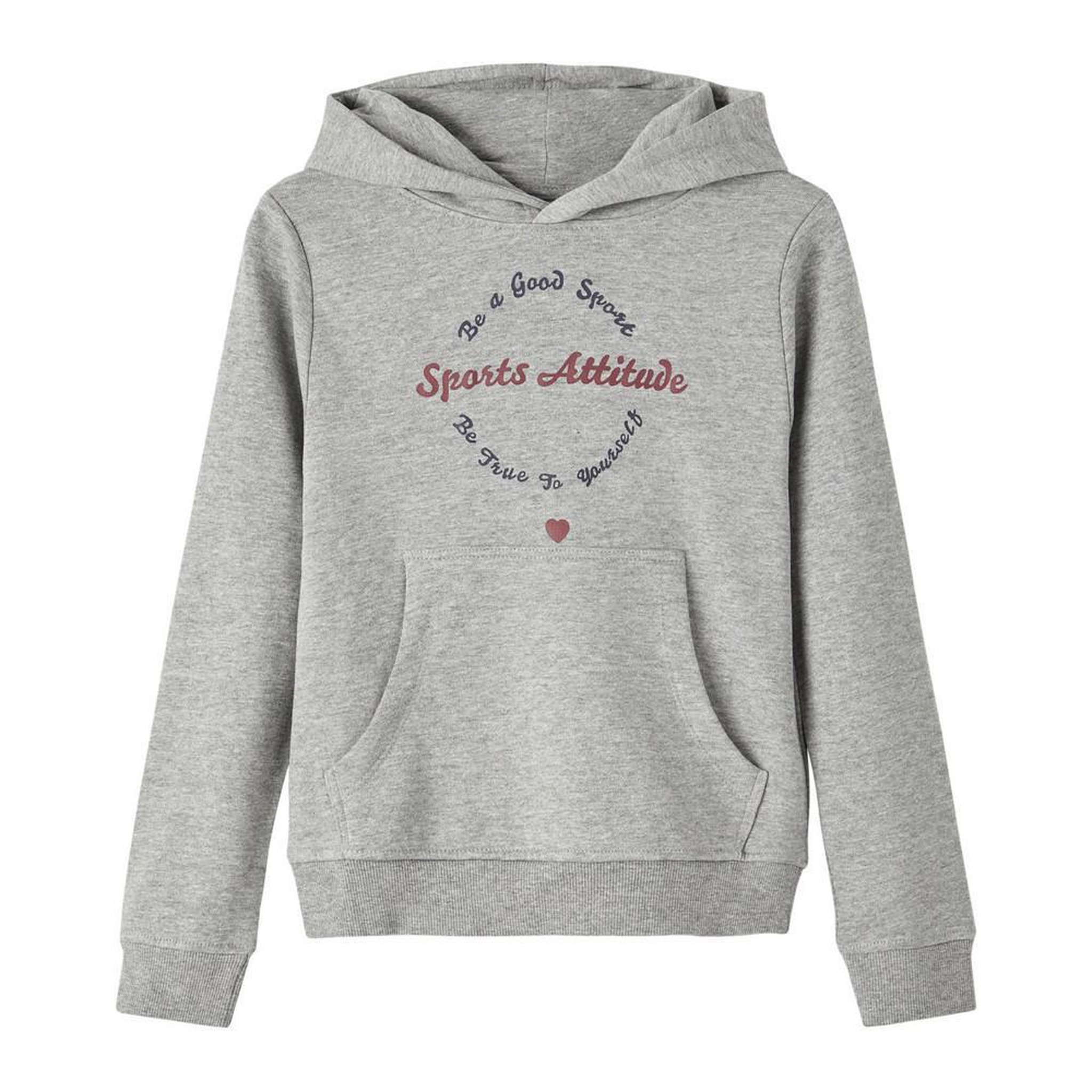 NAME IT Sweat Gris Fille Name It Fobirte. Coloris disponibles : Gris
