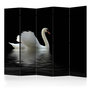 Voir la diapositive 1 : Paris Prix Paravent 5 Volets  Swan Black & White  172x225cm