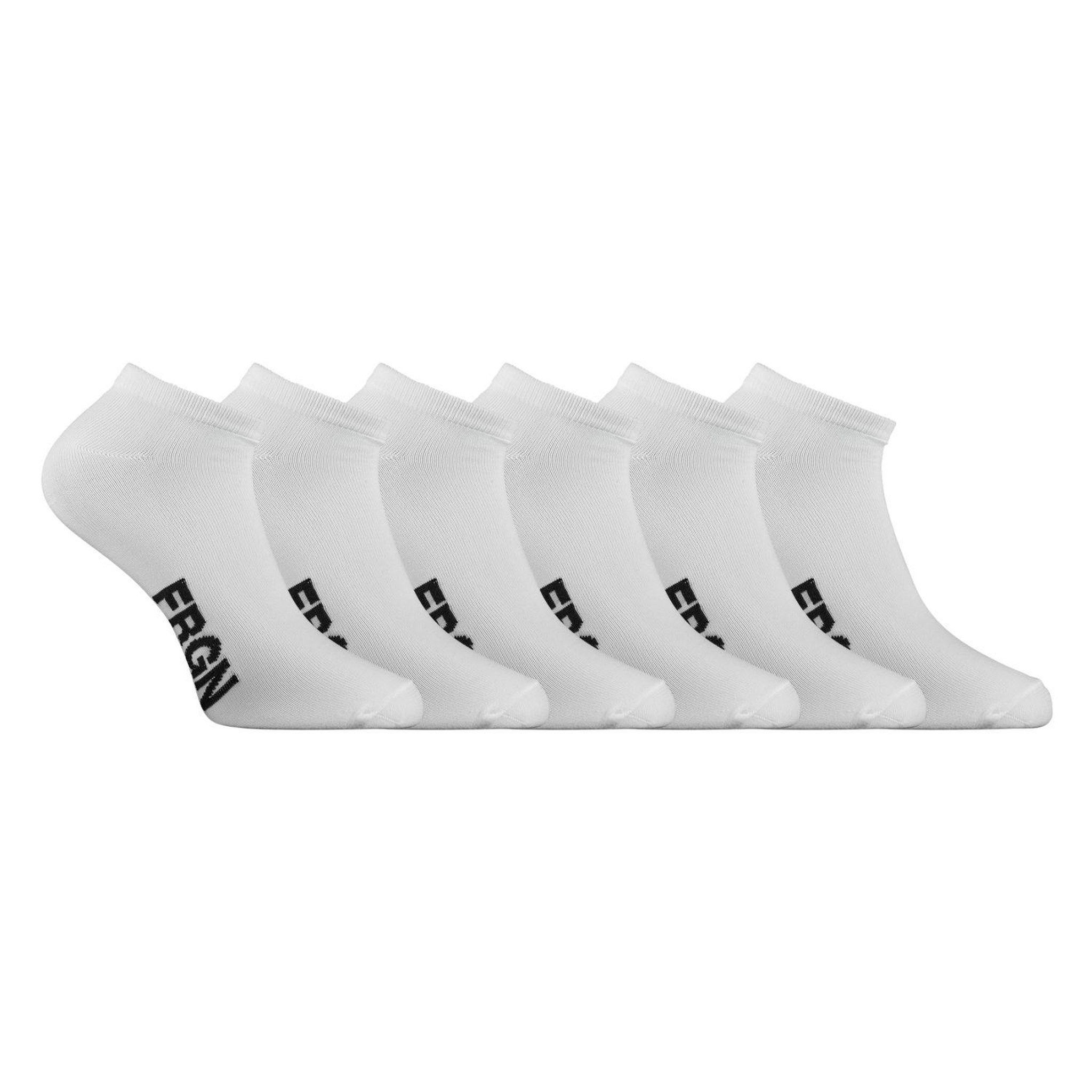 Voir la diapositive 1 : FREEGUN Lot de 6 paires de chaussettes tiges courtes junior Freegun blanc