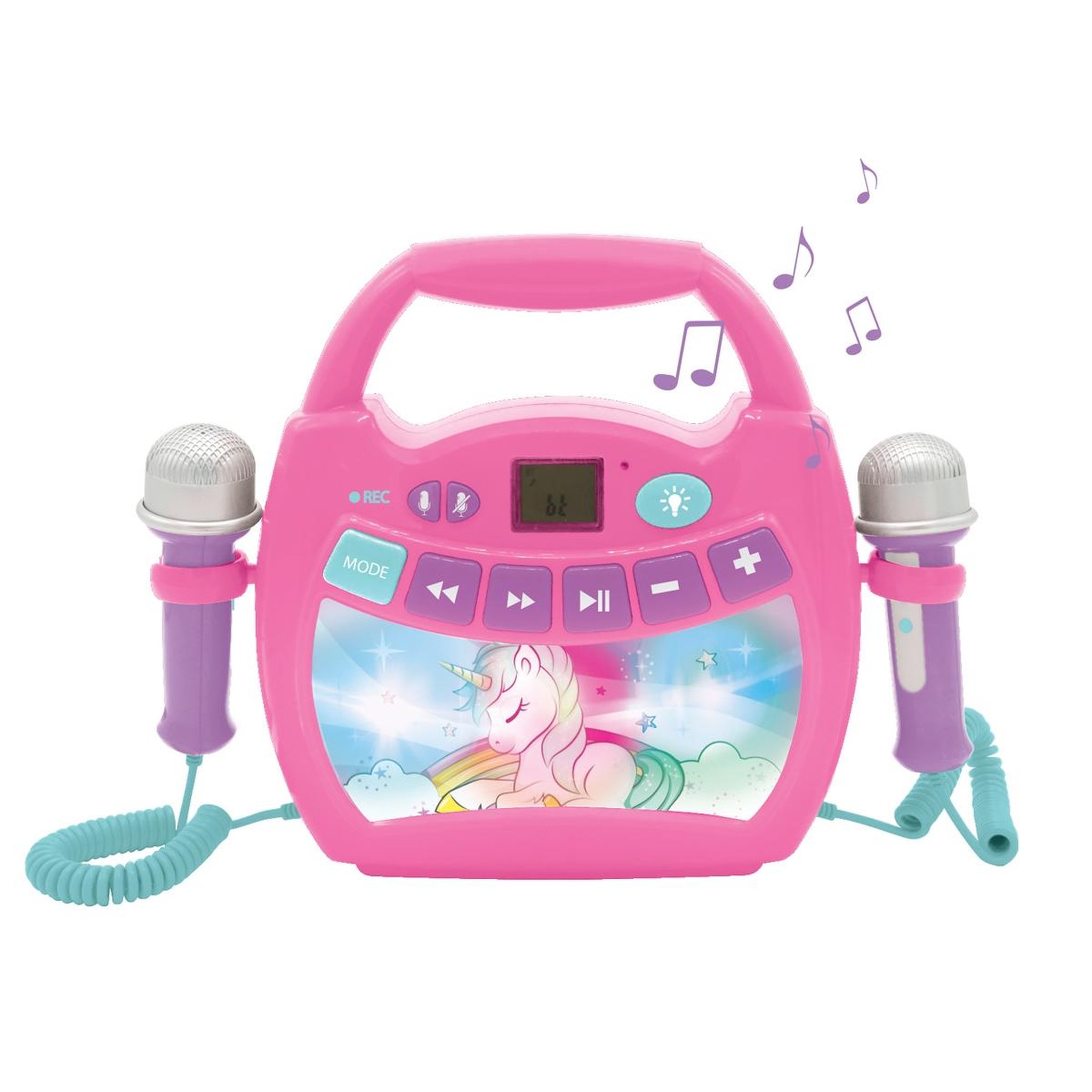 Lexibook Enceinte Bluetooth Licorne avec Micros