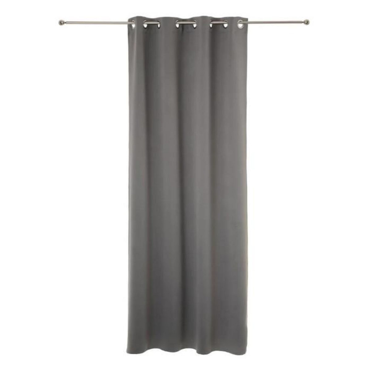 ATMOSPHERA Lot de 2 Rideaux Occultants  Kerry  135x240cm Gris