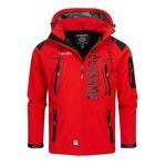 GEOGRAPHICAL NORWAY Blouson  Homme Geographical Norway Techno. Coloris disponibles : Rouge