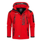 GEOGRAPHICAL NORWAY Veste  Homme Geographical Norway Techno. Coloris disponibles : Rouge