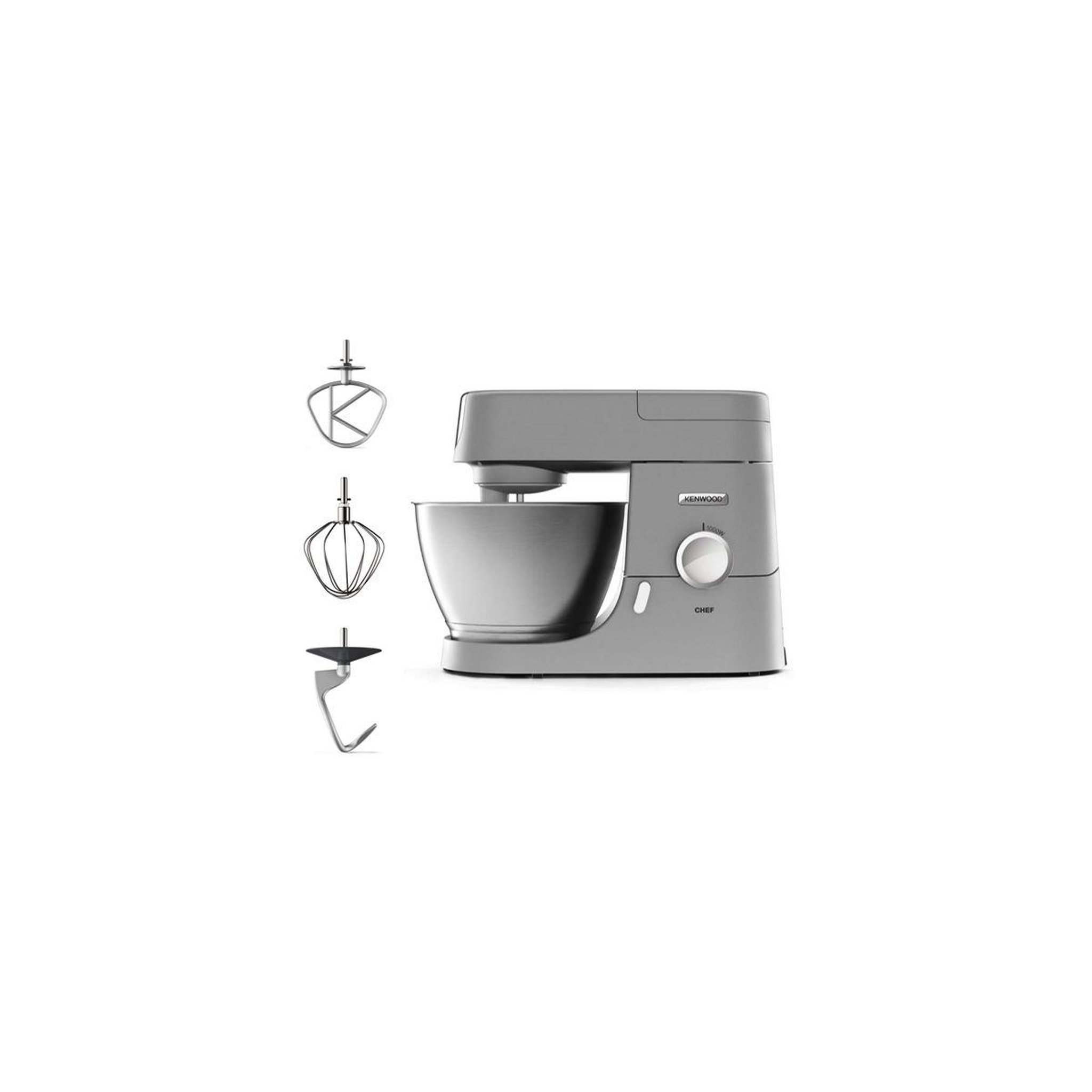 Voir la diapositive 1 : KENWOOD Robot pâtissier KVC3105S Chef silver