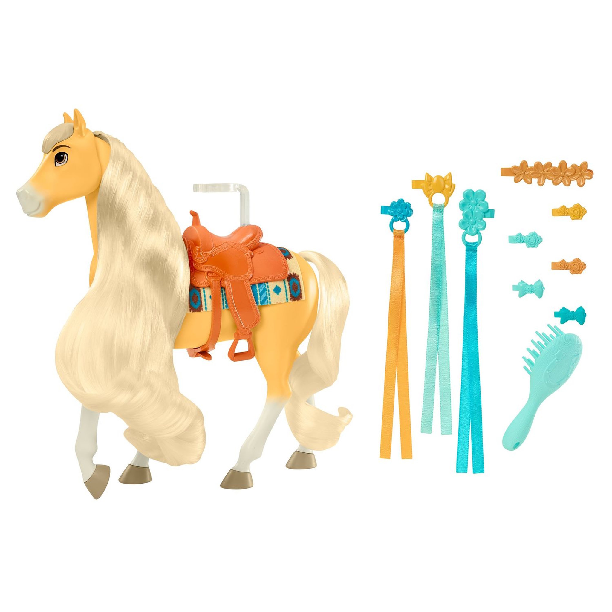 Voir la diapositive 2 : MATTEL Spirit l'indomptable - Coffret Chica Linda crinière à coiffer