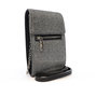 Voir la diapositive 2 : MORGAN Sac Téléphone Gris Argenté Femme Morgan POCKY