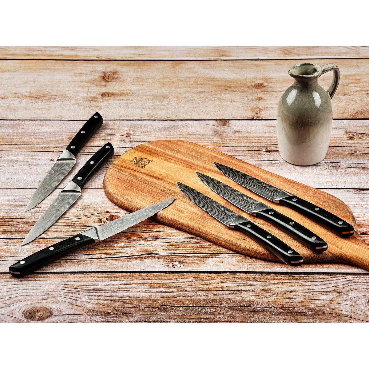 BJORN Couteaux à steak ERLING - 6 pièces