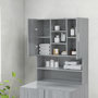Voir la diapositive 3 : VIDAXL Meuble pour machine a laver Sonoma gris 70,5x25,5x90 cm