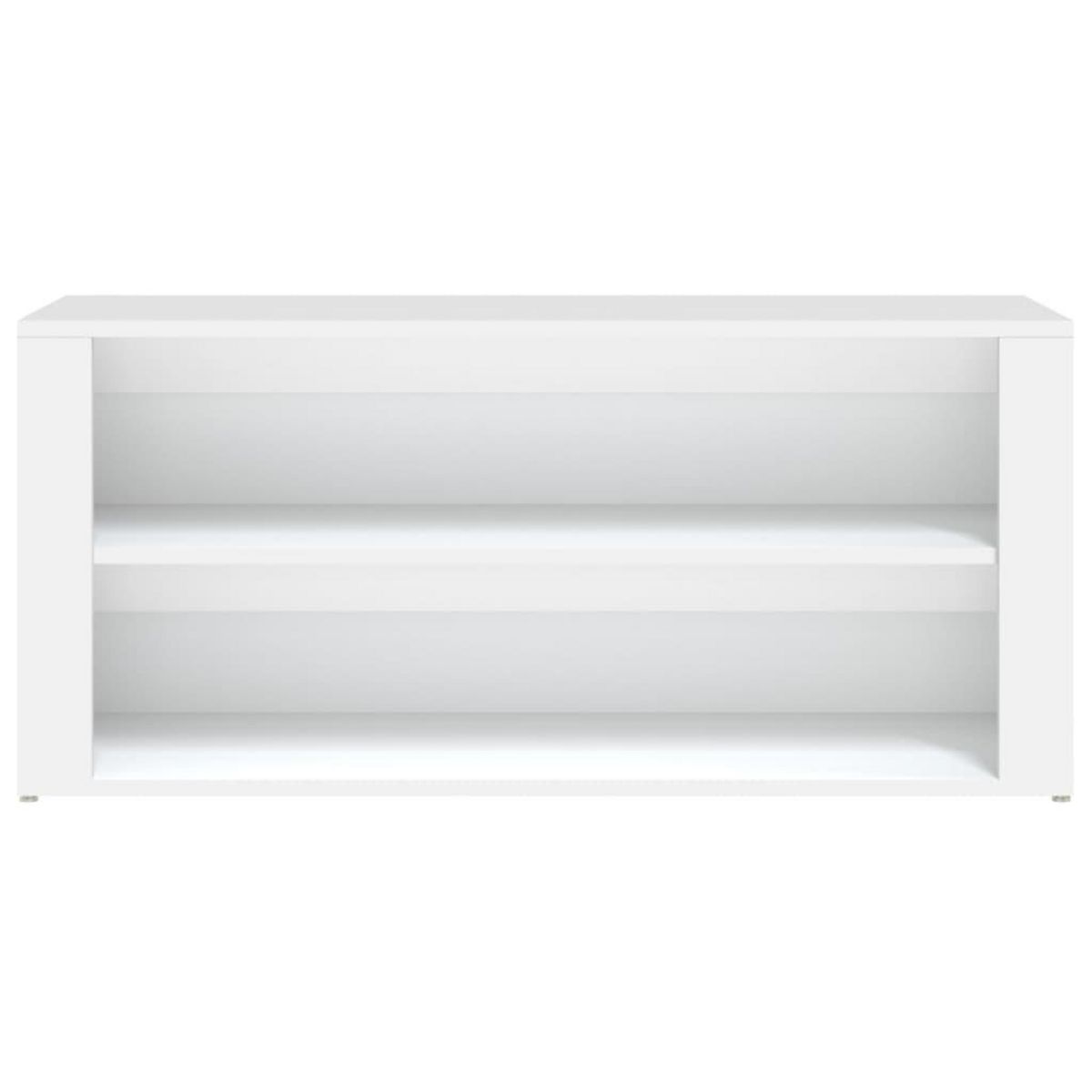 VIDAXL Etagere a chaussures Blanc 100x35x45 cm Bois d'ingenierie