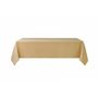 Voir la diapositive 6 : UNIVERS DECOR Nappe antitache unie Beige rectangulaire 145 x 240 cm
