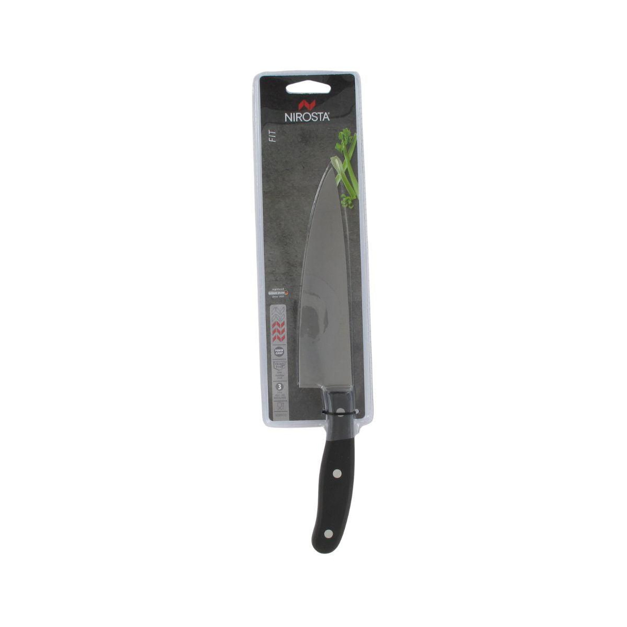 Voir la diapositive 5 : NIROSTA Couteau de cuisine 31 cm nirosta chef fit