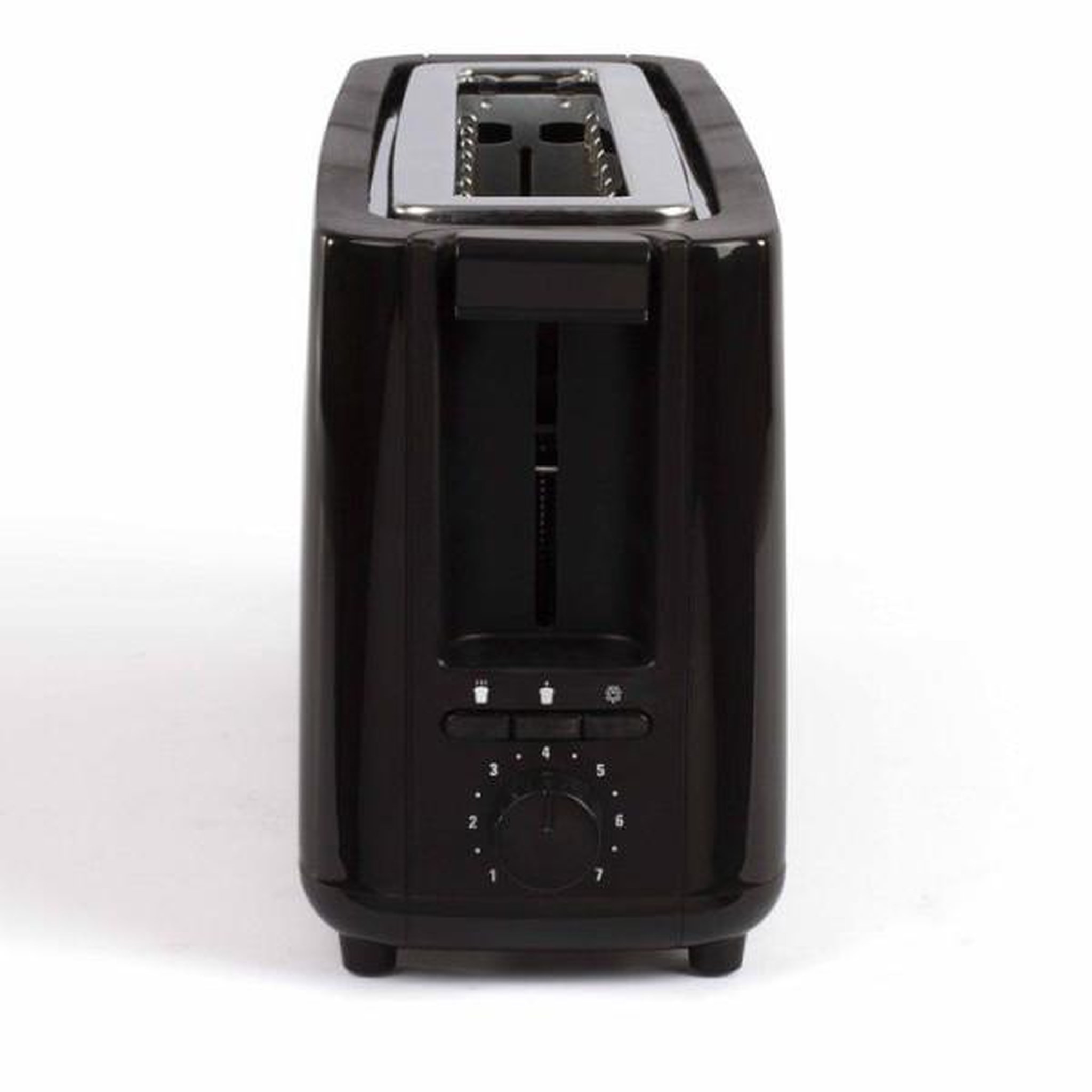 Voir la diapositive 3 : LIVOO Grille-pain 1 fente 800w noir - dod168n