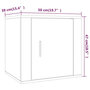 Voir la diapositive 6 : VIDAXL Tables de chevet 2 pcs Blanc 50x39x47 cm