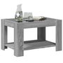 Voir la diapositive 5 : VIDAXL Table basse avec LED sonoma gris 73x53x45 cm bois d'ingenierie
