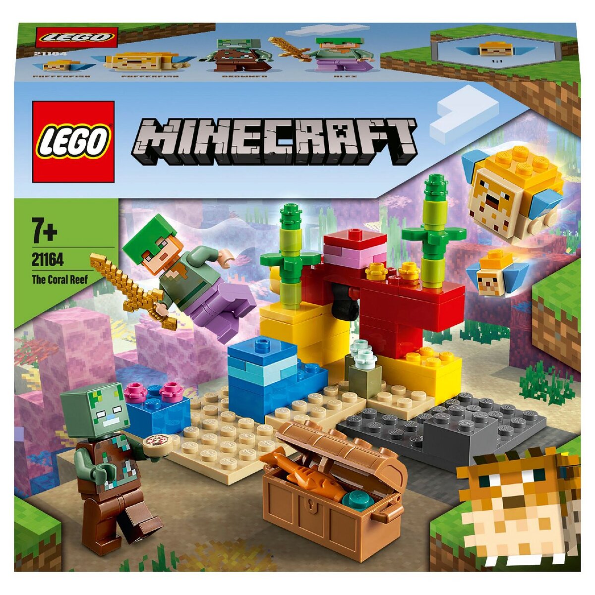 Lego®minecraft™ 21240 - aventures dans le marais