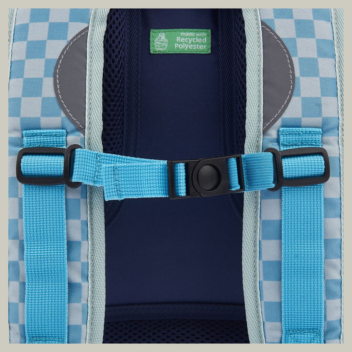 AUCHAN Cartable 41 cm bleu SKATE