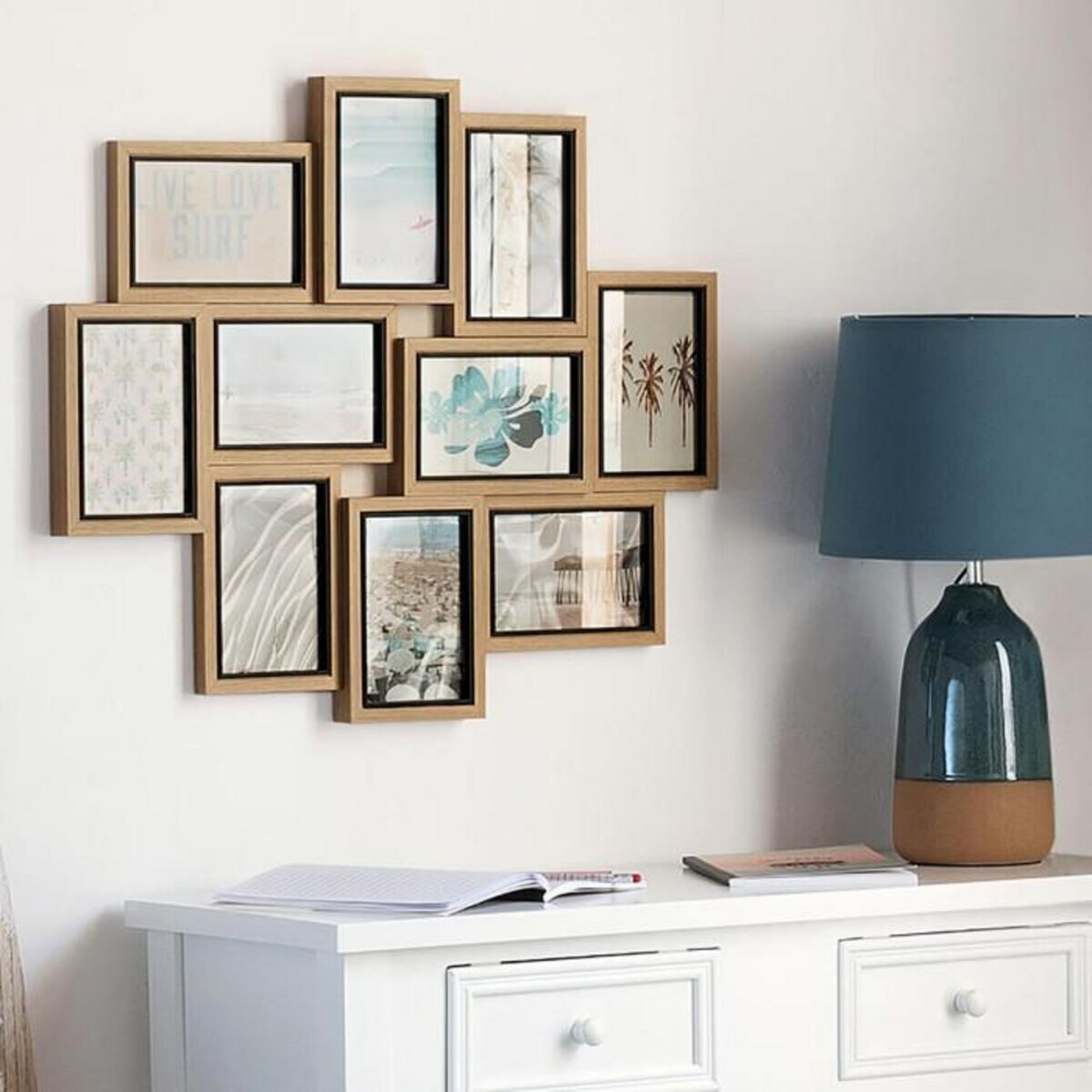 ATMOSPHERA Pêle-Mêle 10 Photos  Kyle  58cm Naturel