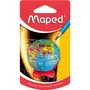 MAPED Taille-crayon 1 trou avec réservoir Globe 