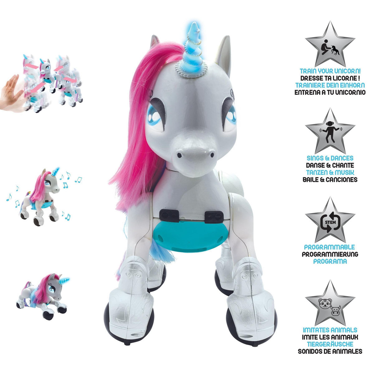 Lexibook Power Unicorn Ma licorne robot savante programmable