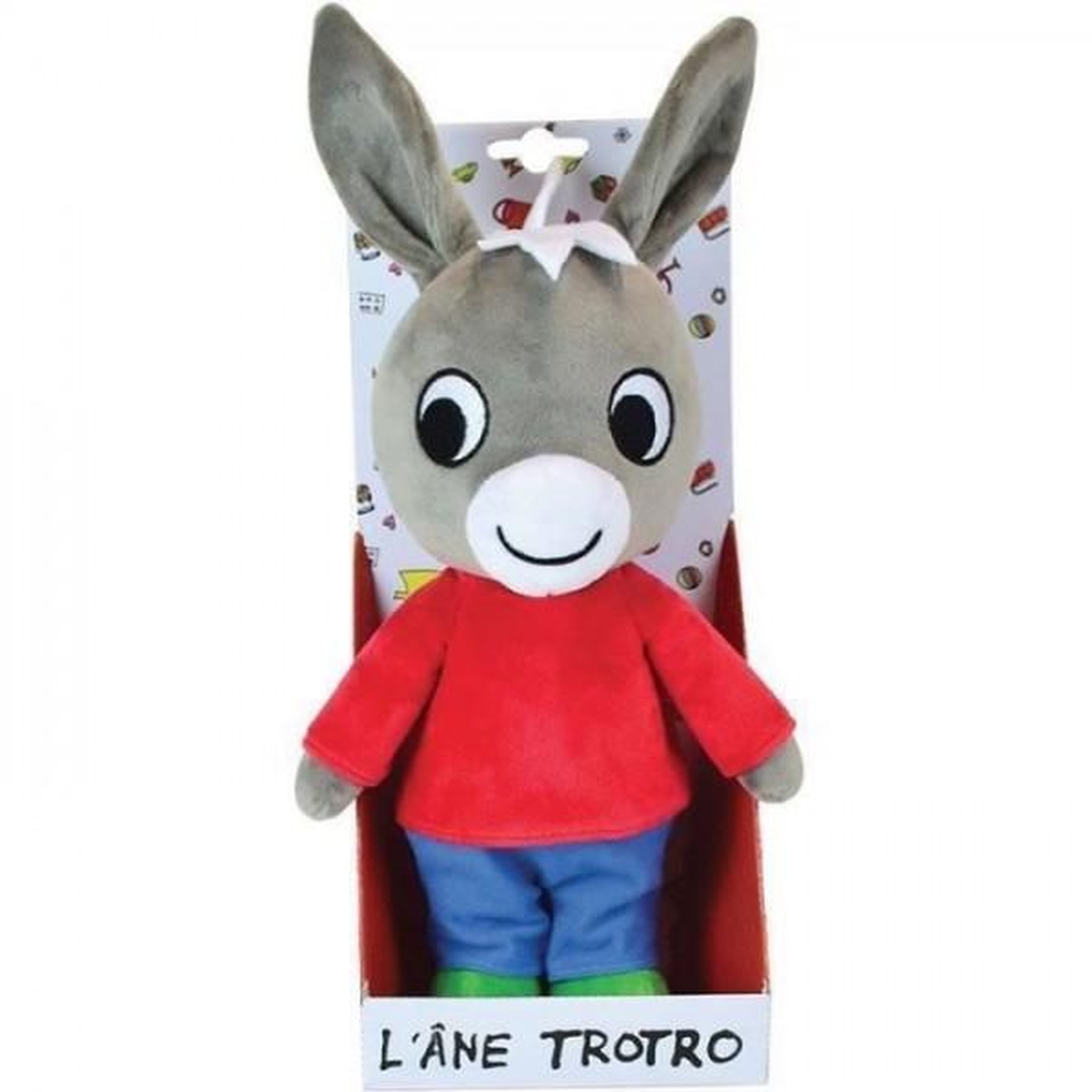 Voir la diapositive 5 : JEMINI TROTRO Peluche ± 40 cm