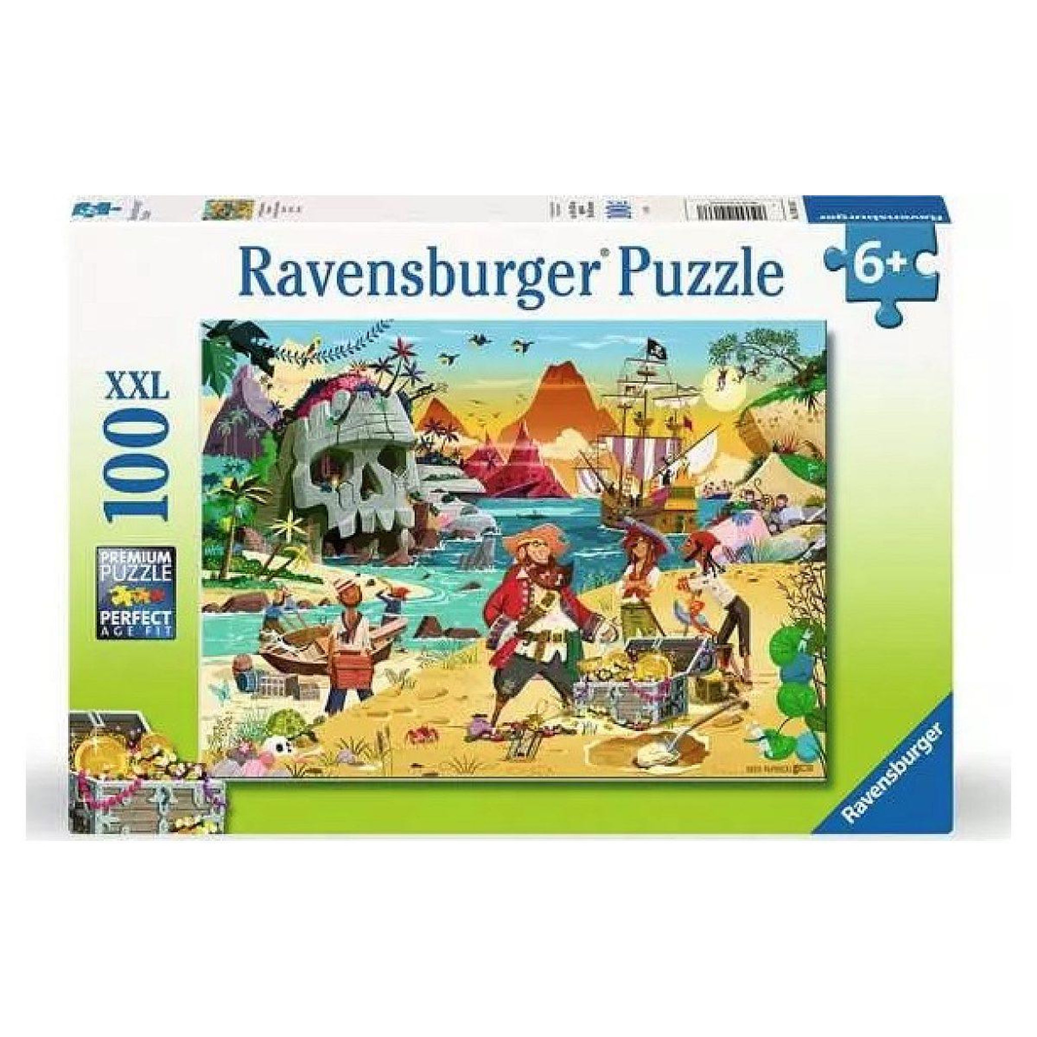 RAVENSBURGER 100p xxl le tresor des pirates