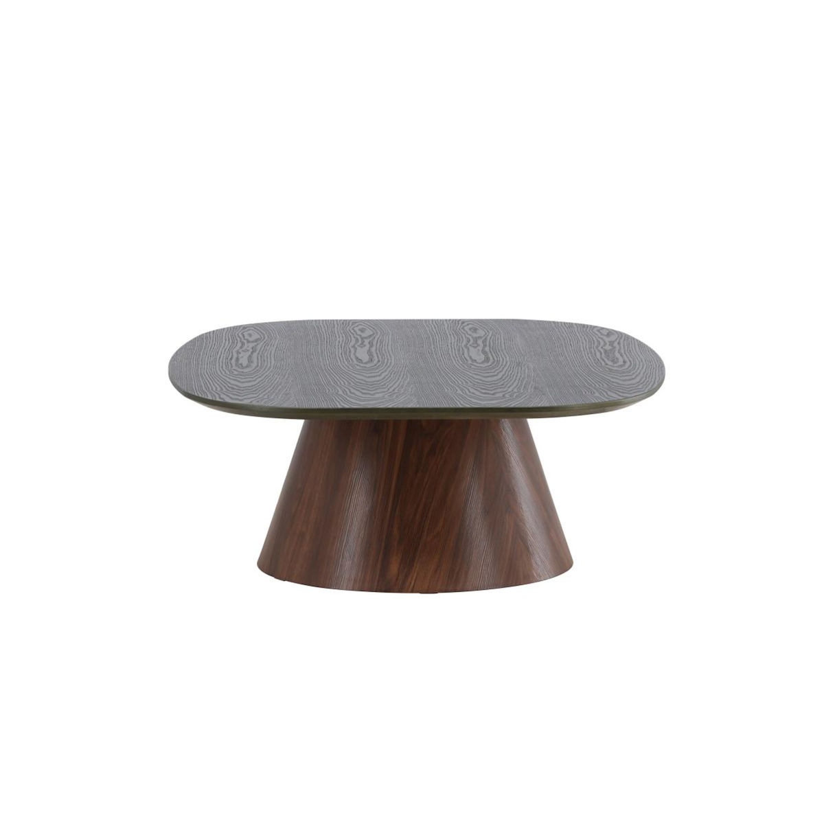 Paris Prix Table Basse Design  Lanzo  120cm Marron & Vert Foncé