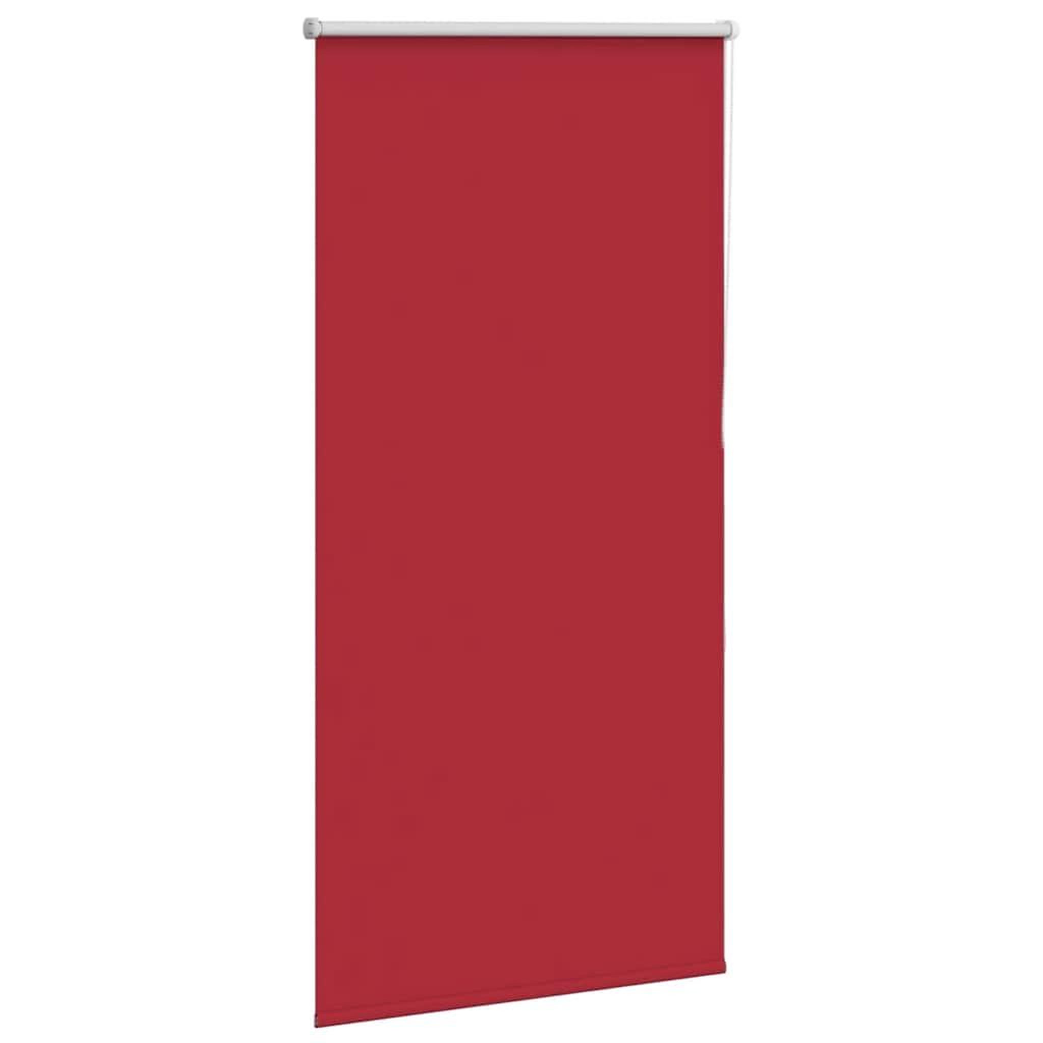 Voir la diapositive 3 : VIDAXL Store enrouleur occultant rouge largeur du tissu 60,7 cm