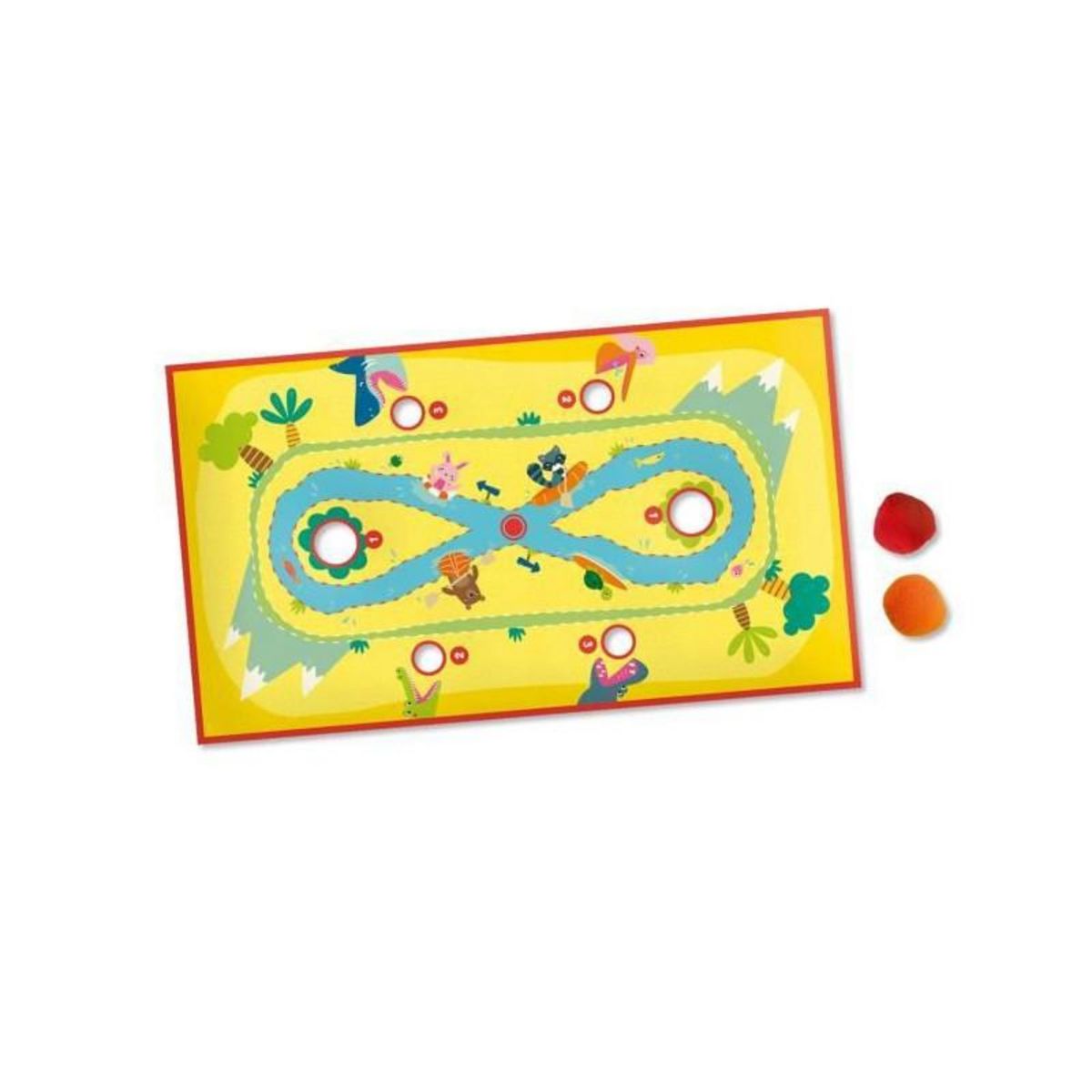 SES Creative Parcours dans les rapides sur une toile imprimée