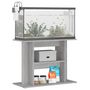 Voir la diapositive 3 : VIDAXL Support pour aquarium gris béton 80x35x60 cm bois d ingénierie