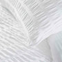 Voir la diapositive 2 : Douceur d'Intérieur Housse de couette 240x220 + 2 taies plissée blanche