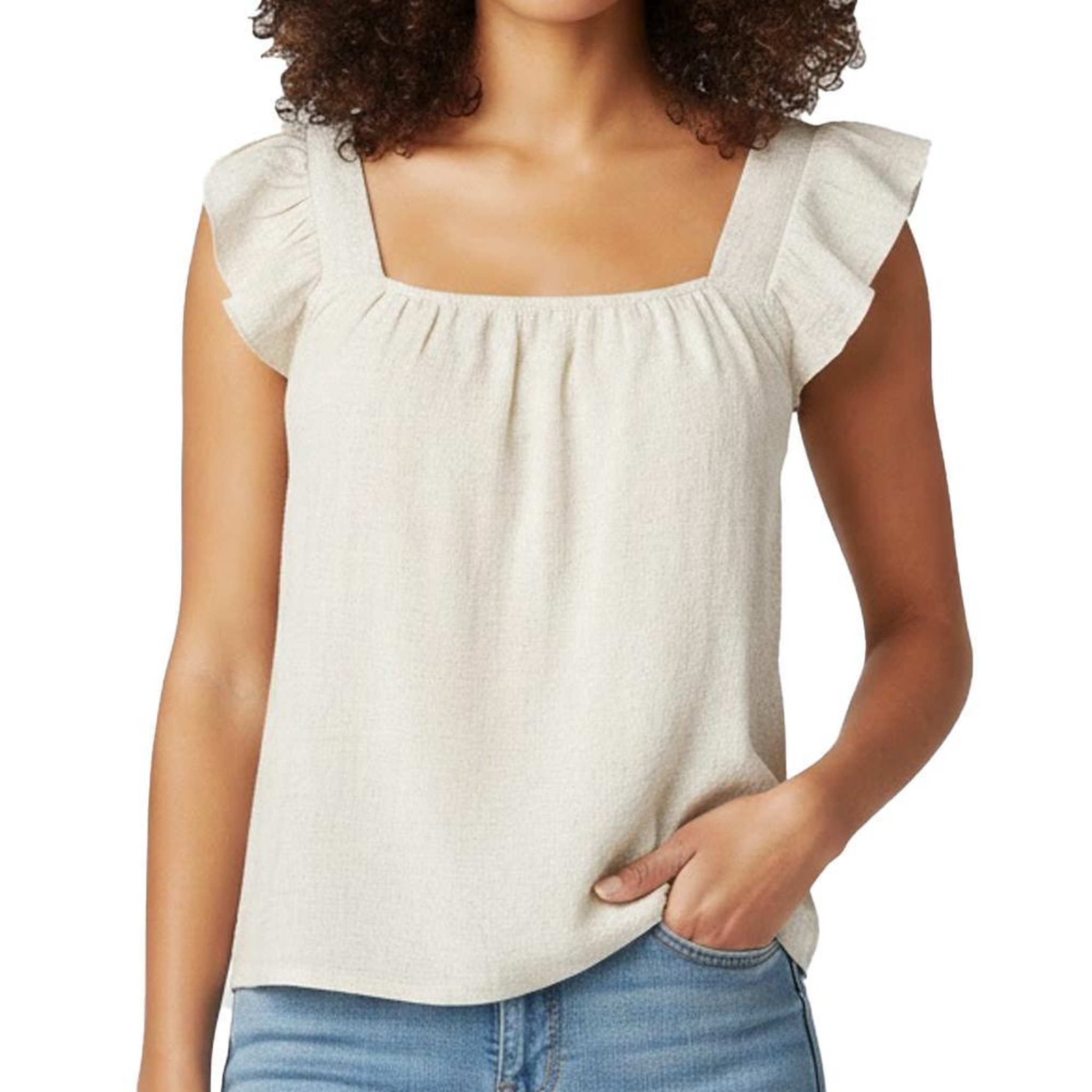 Pieces Débardeur Beige Femme Pieces Pia. Coloris disponibles : Beige