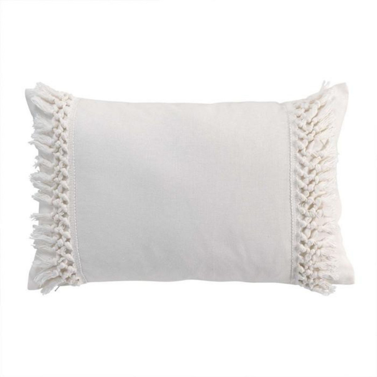 Paris Prix Coussin Déco à Franges  Salma  30x50cm Naturel