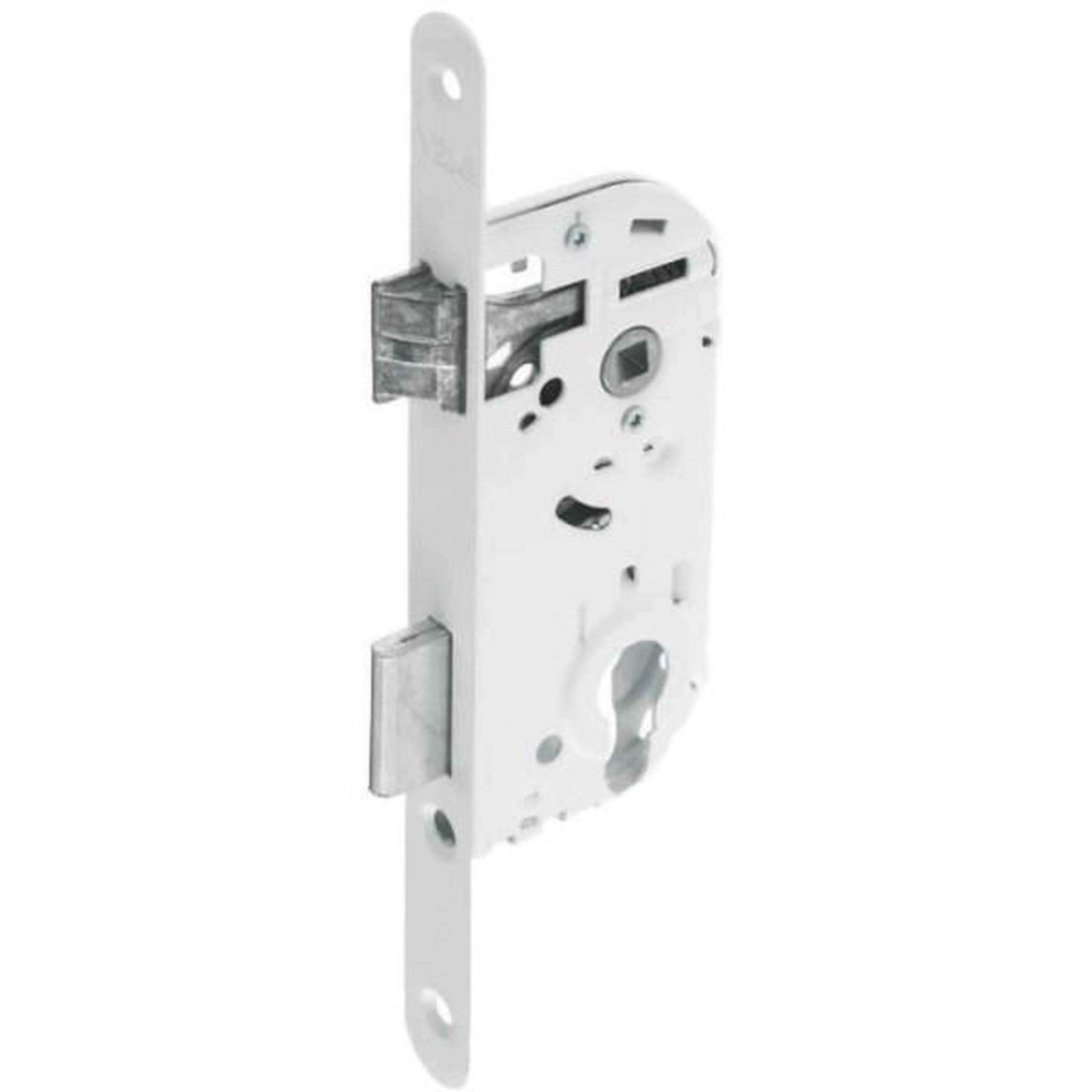 YALE Serrure a encastrer trou de cylindre - YALE - Y50R-A40/B - axe 40 mm, coffre 135 mm - Pene Réversible, Tetiere bouts ronds - Bl