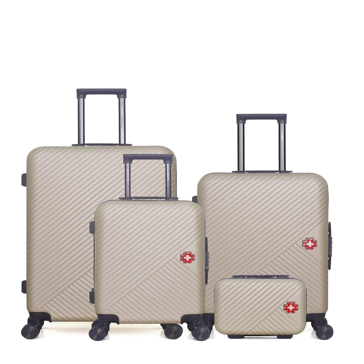 SWISS KOPPER SWISS KOPPER - LOT DE 4 - Valises grand format, weekend, cabine et vanity SPIEZ