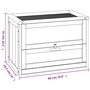 Voir la diapositive 6 : VIDAXL Cage a hamster 60x35,5x42 cm bois massif de sapin