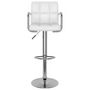 Voir la diapositive 4 : VIDAXL Tabourets de bar lot de 2 blanc similicuir