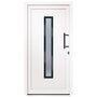 Voir la diapositive 3 : VIDAXL Porte d'entree Blanc 108x208 cm PVC