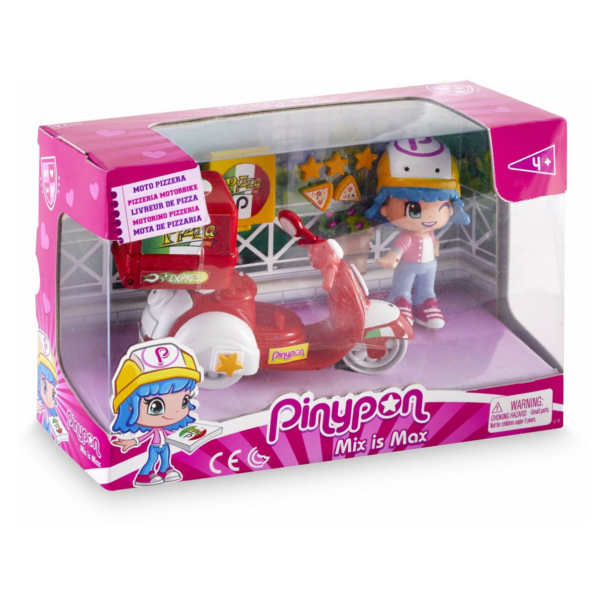 Figurine Pinypon Livreur de Pizza