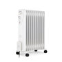 Voir la diapositive 2 : OCEANIC Radiateur électrique bain d'huile 2500W OCEANIC - 3 puissances - 11 éléments - Blanc - Mobile